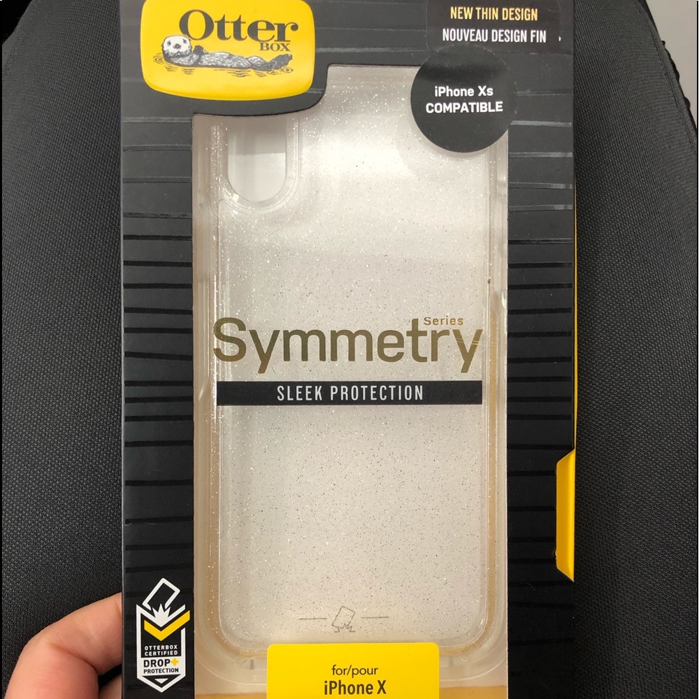OtterBox iPhone X 📱 Clear/Sparkle case